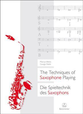 Cover: 9783761821145 | Die Spieltechnik des Saxophons / The Techniques of Saxophone Playing