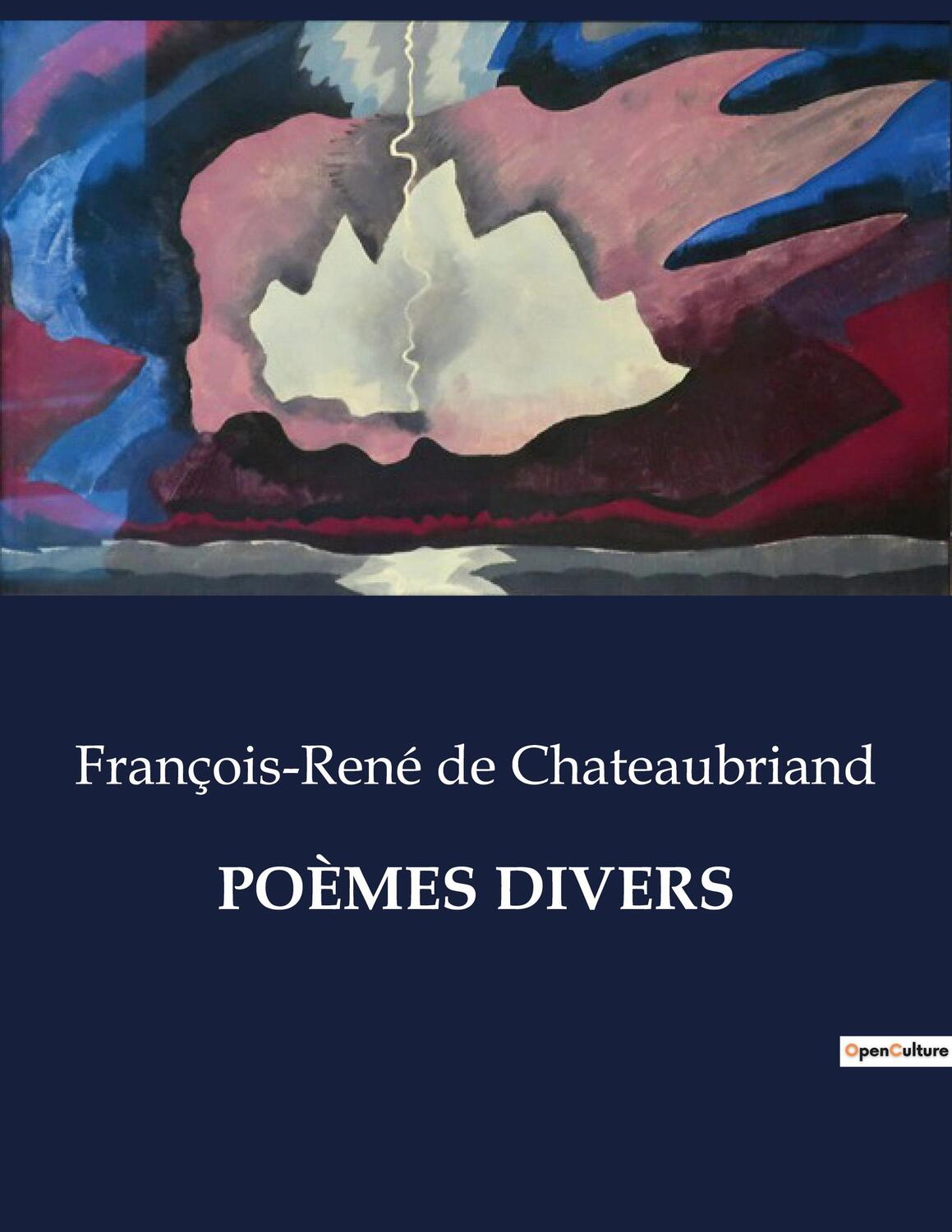 Cover: 9791041979714 | POÈMES DIVERS | François-René De Chateaubriand | Taschenbuch | 2023