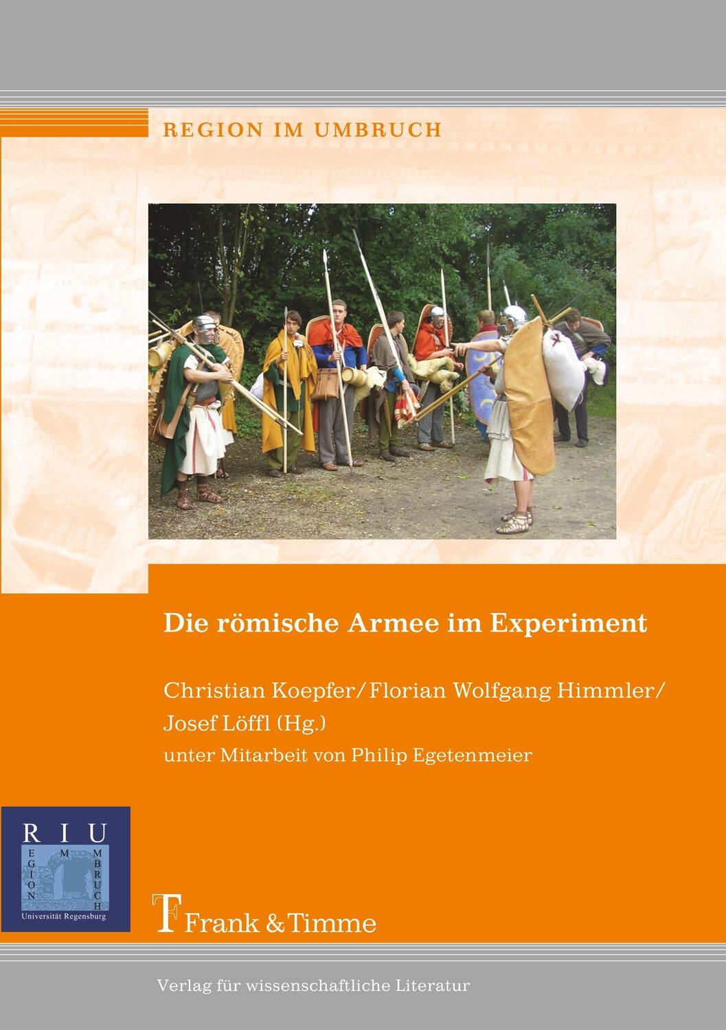 Cover: 9783865963659 | Die römische Armee im Experiment | Christian Koepfer (u. a.) | Buch