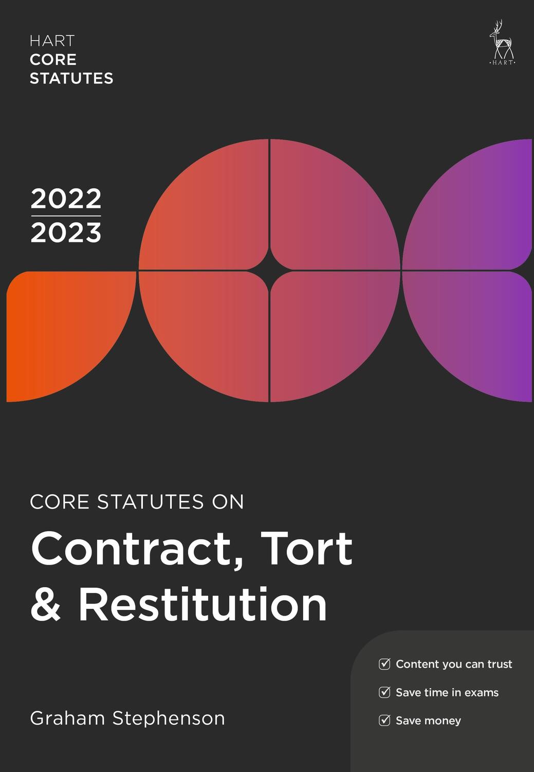 Cover: 9781509960224 | Core Statutes on Contract, Tort &amp; Restitution 2022-23 | Stephenson