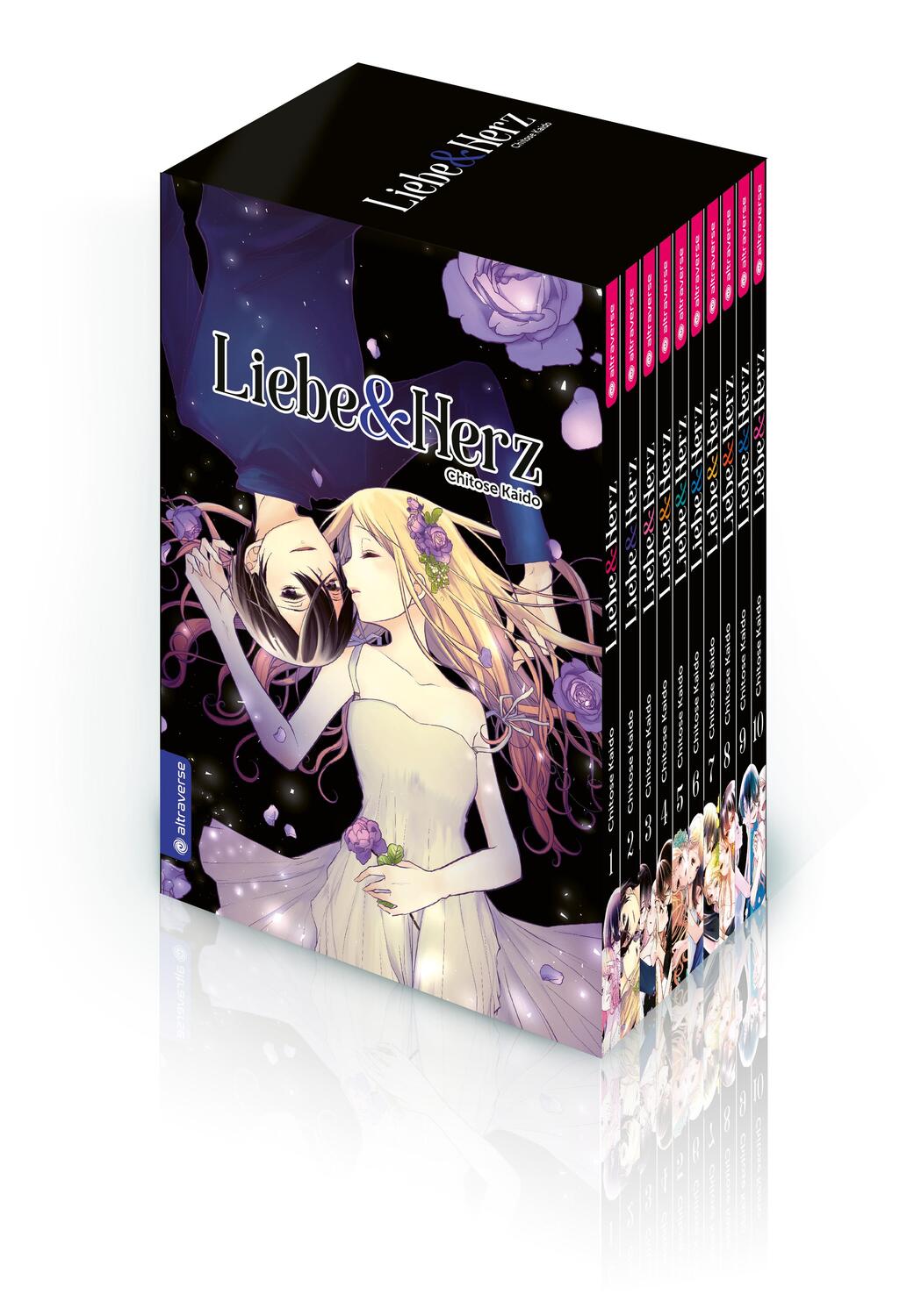 Cover: 9783753919140 | Liebe &amp; Herz Complete Edition / 10 Bände | Chitose Kaido | Taschenbuch