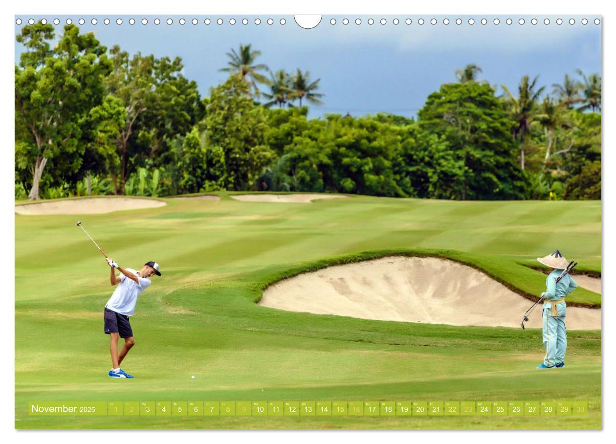 Bild: 9783457161371 | Golfparadiese der Welt (Wandkalender 2025 DIN A3 quer), CALVENDO...