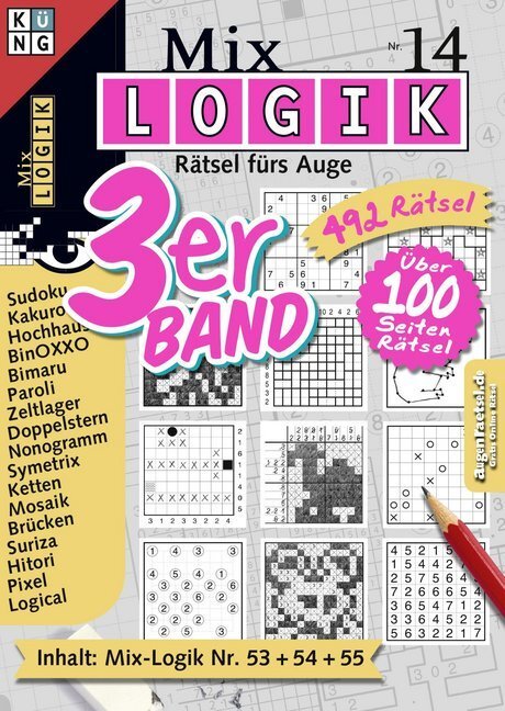 Cover: 9783906949055 | Mix Logik 3er-Band. Nr.14 | Taschenbuch | 132 S. | Deutsch | 2018