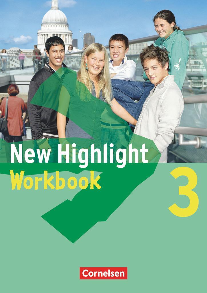 Cover: 9783464344590 | New Highlight - Allgemeine Ausgabe 3: 7. Schuljahr. Workbook | Berwick