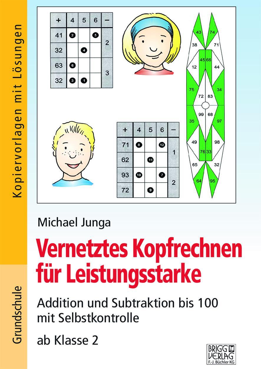 Cover: 9783956604409 | Vernetztes Kopfrechnen für Leistungsstarke (+ und - bis 100) | Junga