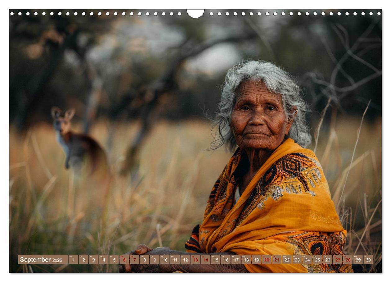 Bild: 9783383819155 | Aborigines - Farben des Outback (Wandkalender 2025 DIN A3 quer),...