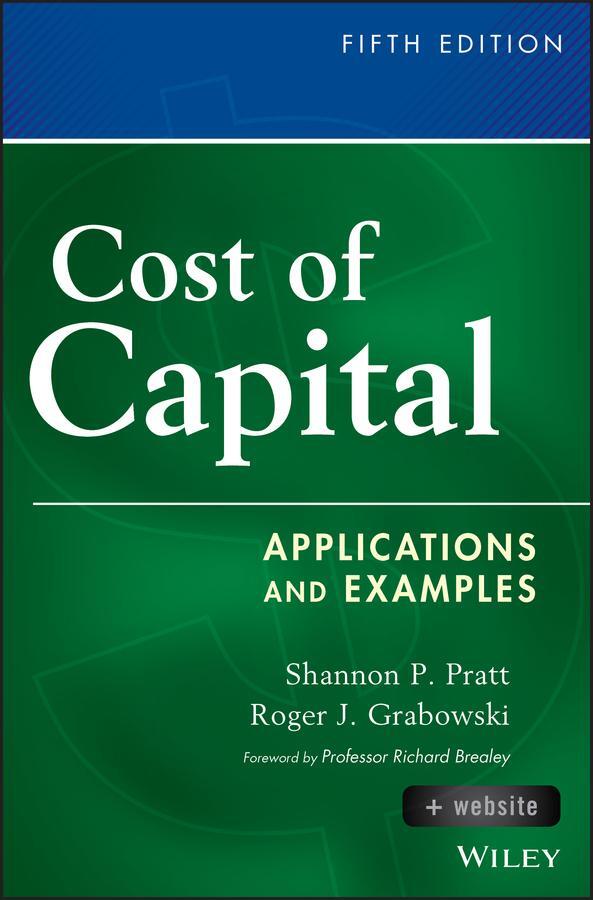 Cover: 9781118555804 | Cost of Capital | Applications and Examples | Shannon P Pratt (u. a.)