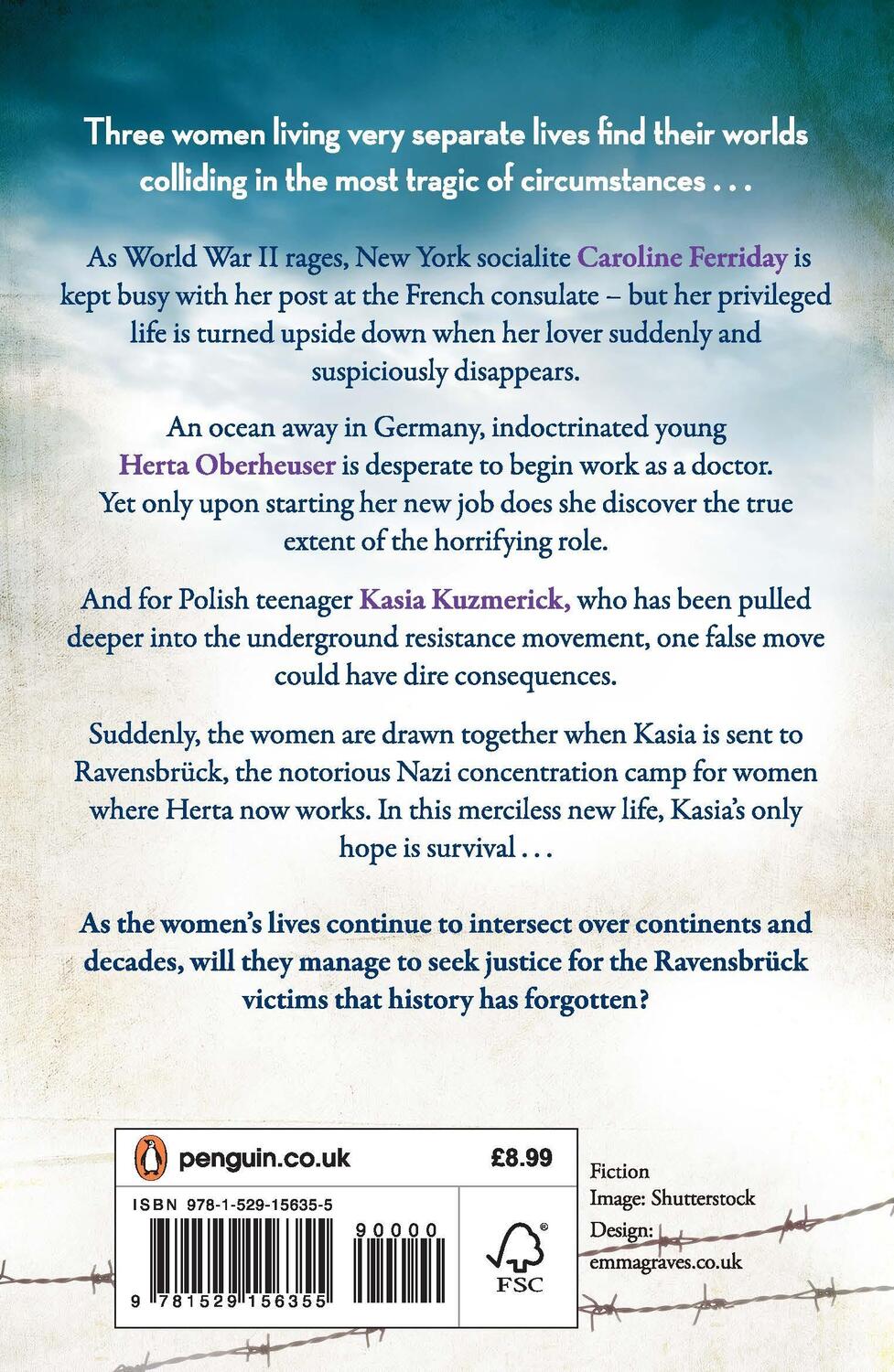 Rückseite: 9781529156355 | The Lilac Girls of Ravensbrück | Martha Hall Kelly | Taschenbuch