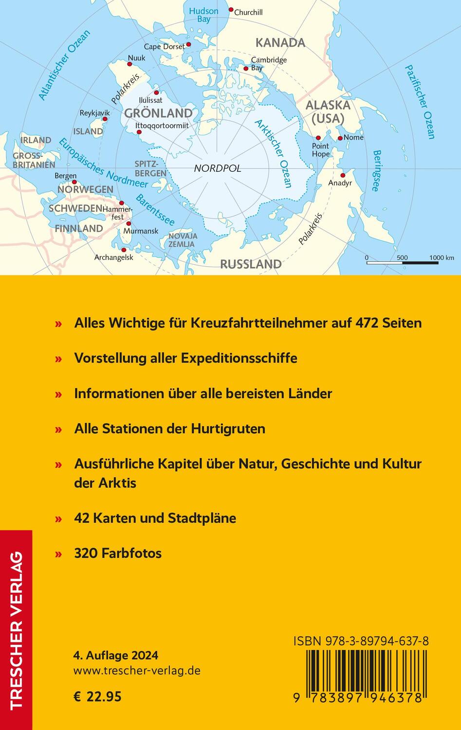 Rückseite: 9783897946378 | TRESCHER Reiseführer Kreuzfahrten Nordmeer und Arktis | Alfred Diebold