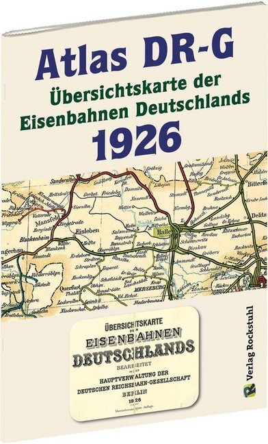 Cover: 9783959664172 | Atlas DR-G 1926 - Übersichtskarte der Eisenbahnen Deutschlands | Buch
