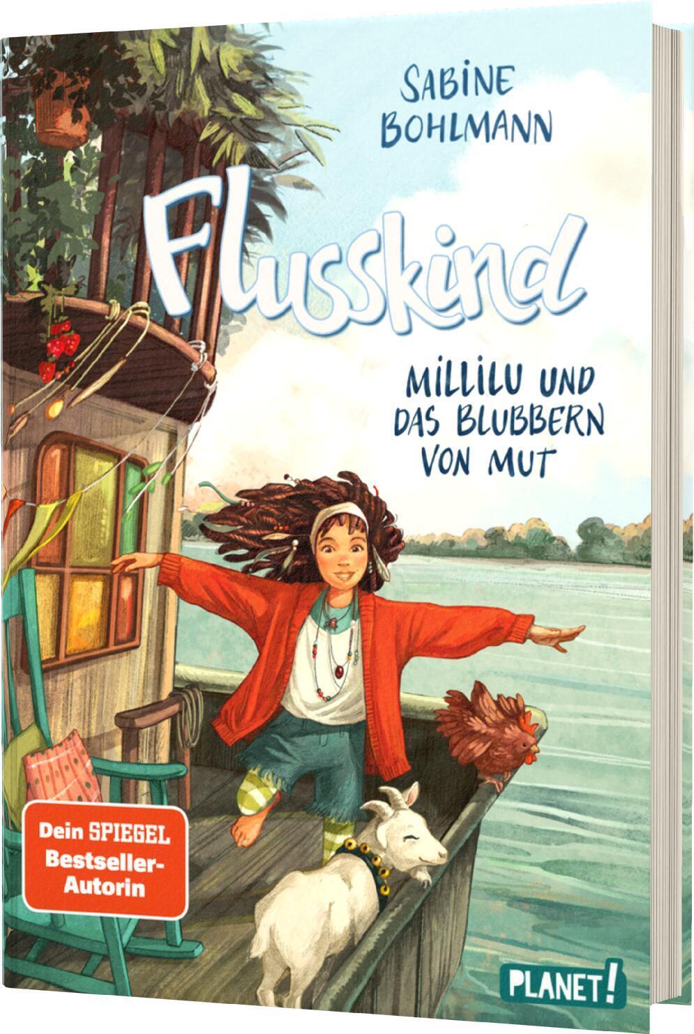 Cover: 9783522508254 | Flusskind 3: Millilu und das Blubbern von Mut | Sabine Bohlmann | Buch