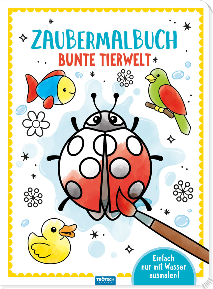 Cover: 9783965528116 | Trötsch Malbuch Zaubermalbuch Bunte Tierwelt | Malbuch Ausmalbuch