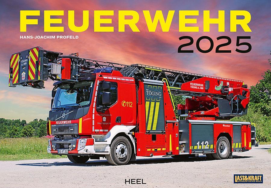 Cover: 9783966648165 | Feuerwehr Kalender 2025 | Hans-Joachim Profeld | Kalender | 14 S.