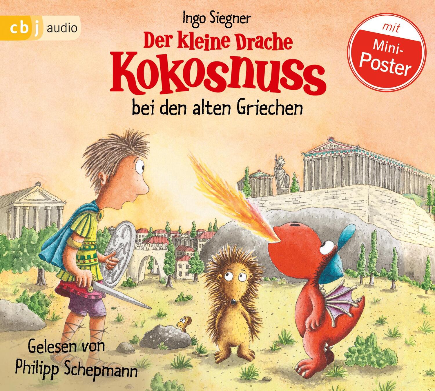 Cover: 9783837167054 | Der kleine Drache Kokosnuss bei den alten Griechen | Ingo Siegner | CD