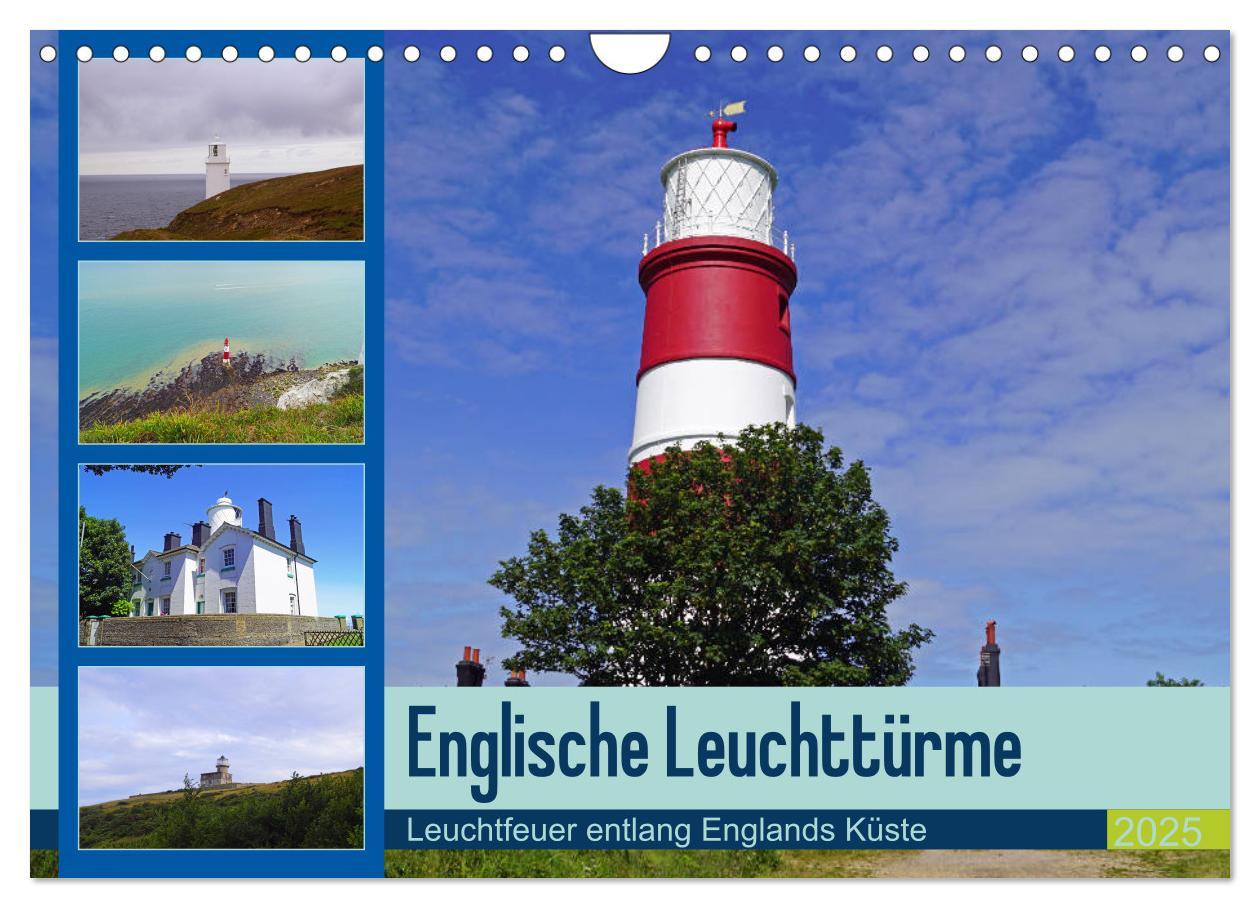 Cover: 9783435140824 | Englische Leuchttürme - Leuchtfeuer entlang Englands Küste...