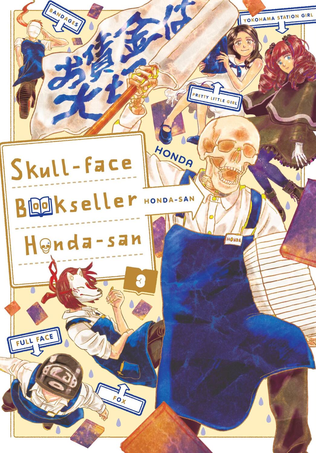 Cover: 9781975331436 | Skull-face Bookseller Honda-san, Vol. 3 | Honda | Taschenbuch | 2020