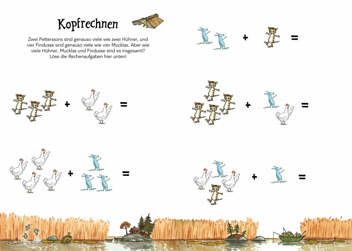 Bild: 9783751203319 | Pettersson und Findus. Kennst du Zahlen und Formen? | Sven Nordqvist