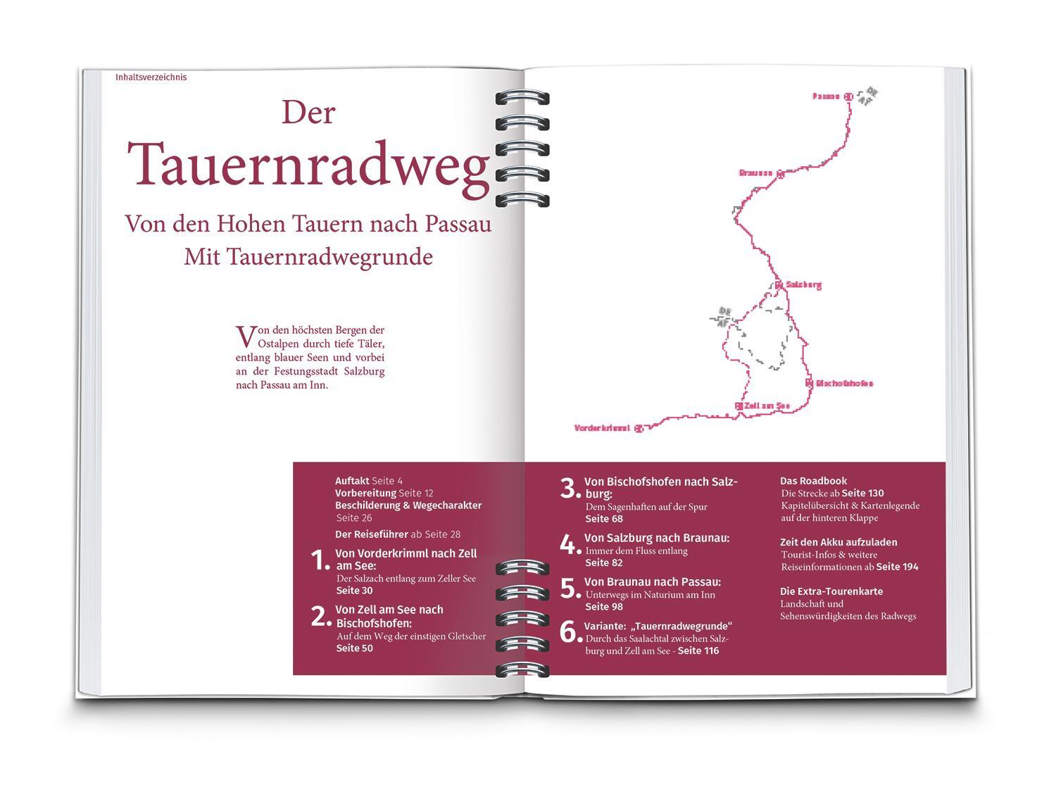 Bild: 9783991213338 | KOMPASS Radreiseführer Tauernradweg | KOMPASS-Karten GmbH | Buch