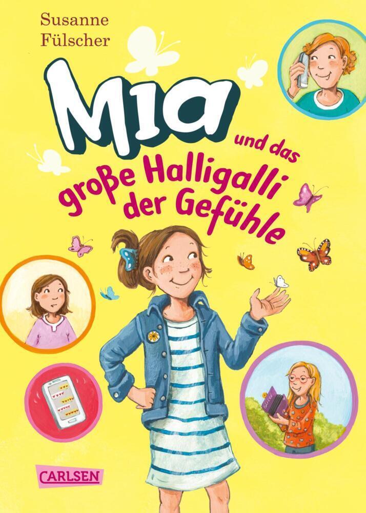 Cover: 9783551650795 | Mia 14: Mia und das große Halligalli der Gefühle | Susanne Fülscher