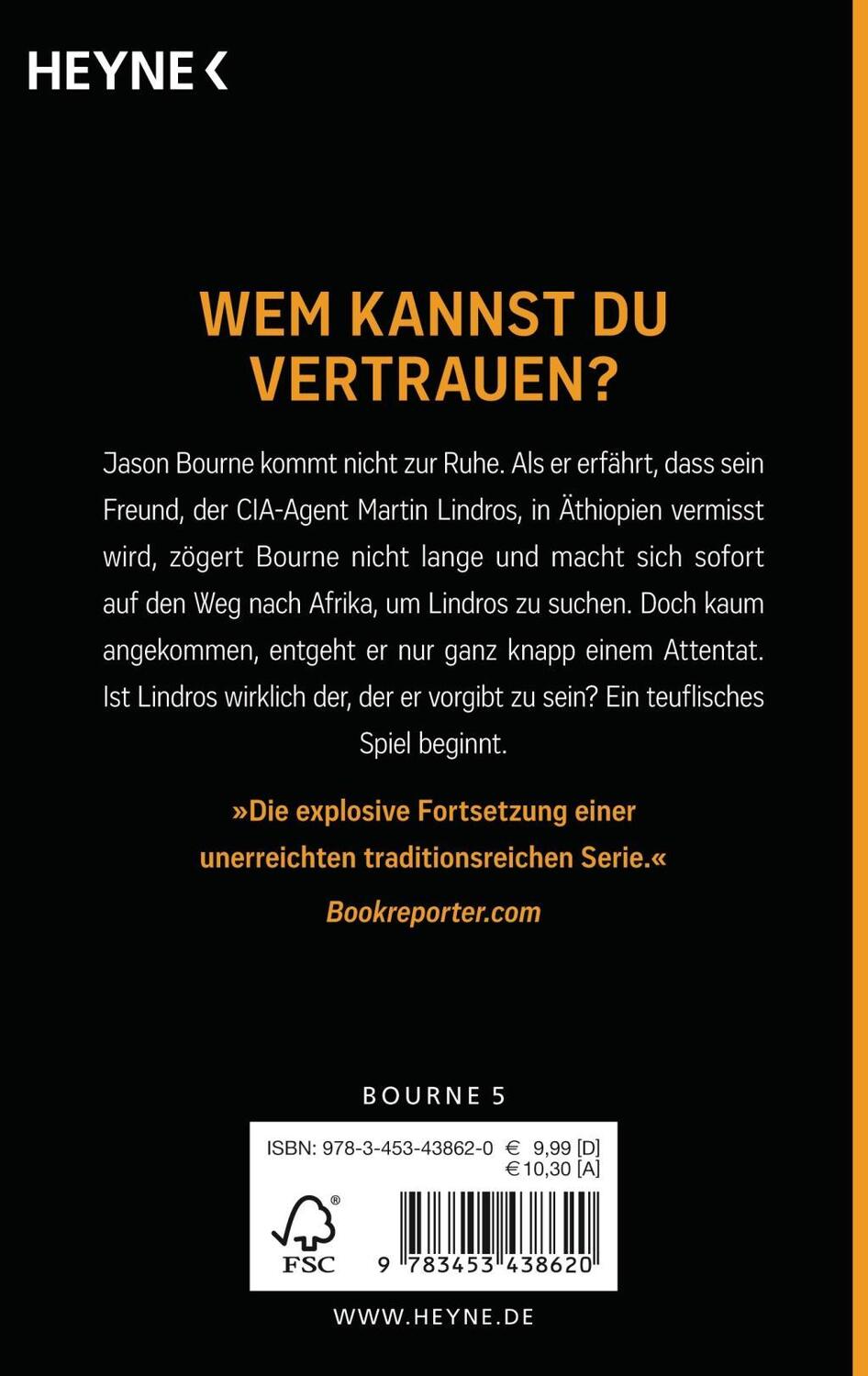 Bild: 9783453438620 | Der Bourne Betrug | Robert Ludlum | Taschenbuch | Jason Bourne | 2016