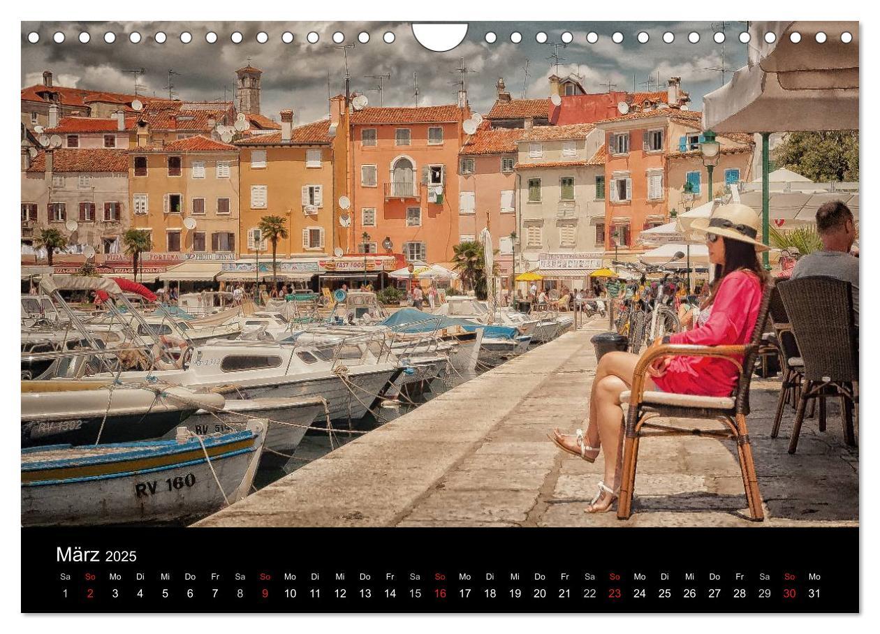 Bild: 9783435752140 | Rovinj Impressionen (Wandkalender 2025 DIN A4 quer), CALVENDO...