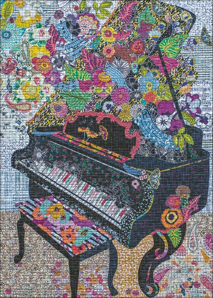 Bild: 4001689300265 | Sewn Piano Puzzle 1000 Teile | Laura Heine | Puzzle | 30026 | Deutsch