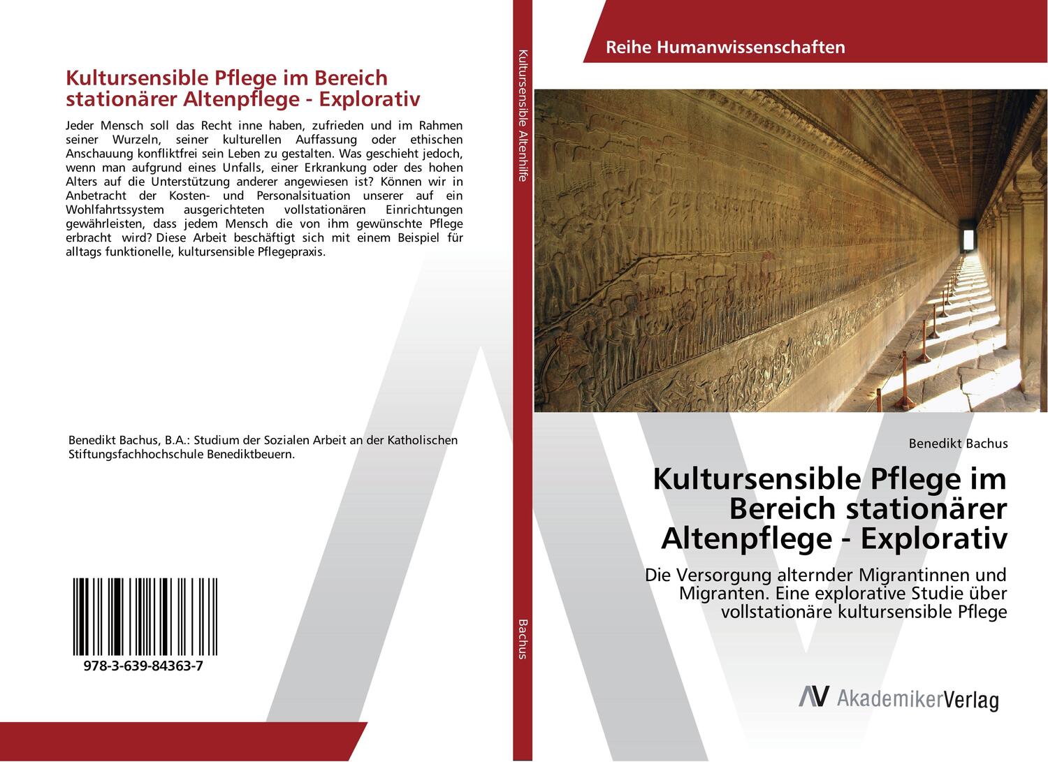 Cover: 9783639843637 | Kultursensible Pflege im Bereich stationärer Altenpflege - Explorativ
