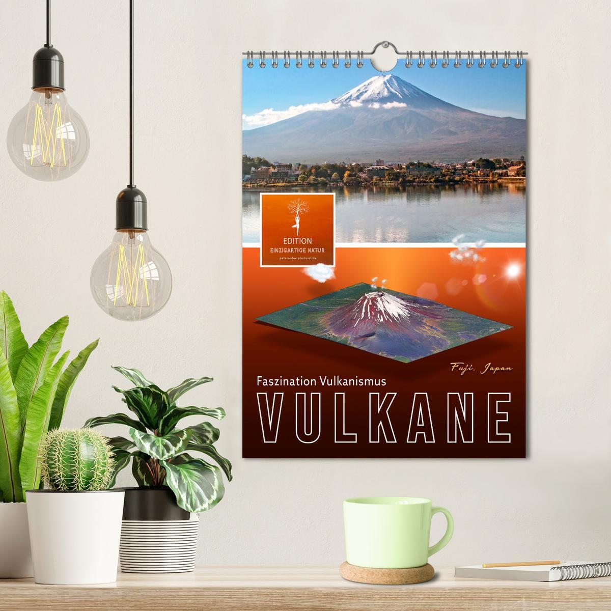 Bild: 9783435928613 | Vulkane - Faszination Vulkanismus (Wandkalender 2025 DIN A4 hoch),...