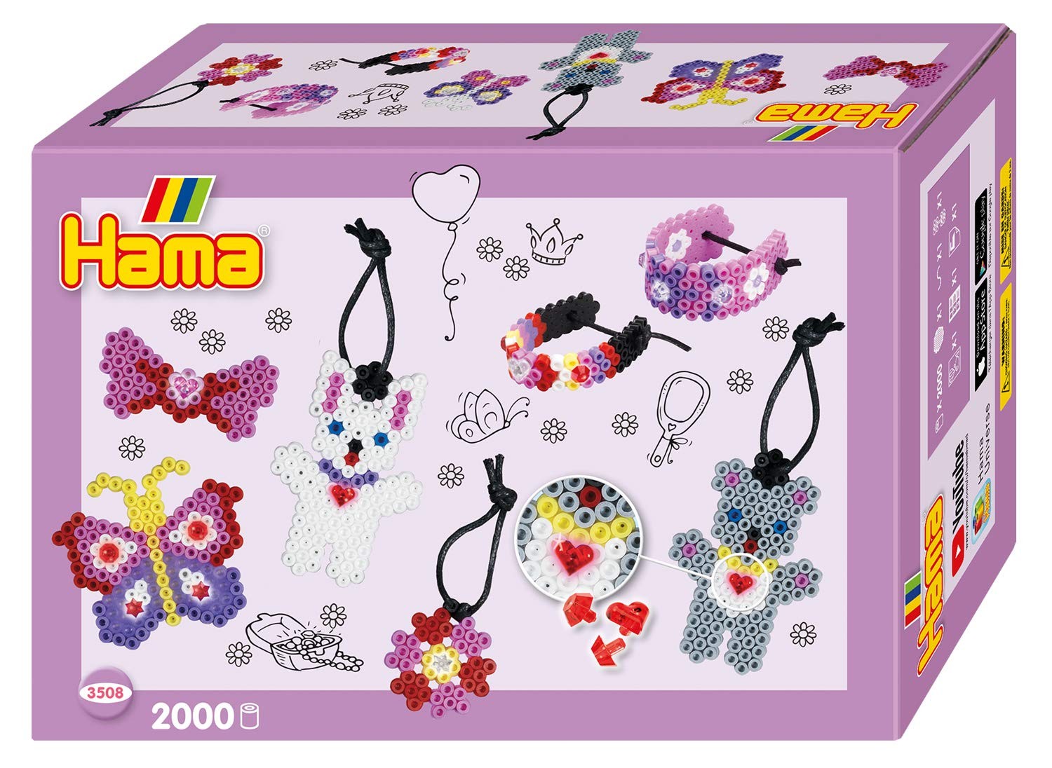 Cover: 28178035082 | Hama 3508 - Bügelperlen, Geschenkpackung Modeschmuck, 2000...