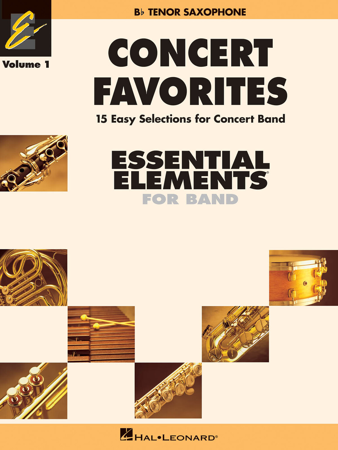 Cover: 73999601268 | Concert Favorites Vol. 1 - Bb Tenor Sax | Hal Leonard