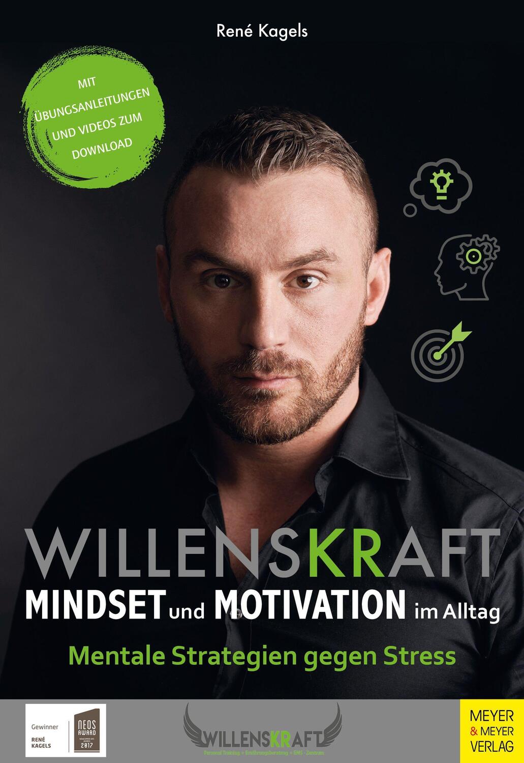 Cover: 9783840376825 | Willenskraft - Mindset und Motivation im Alltag | René Kagels | Buch