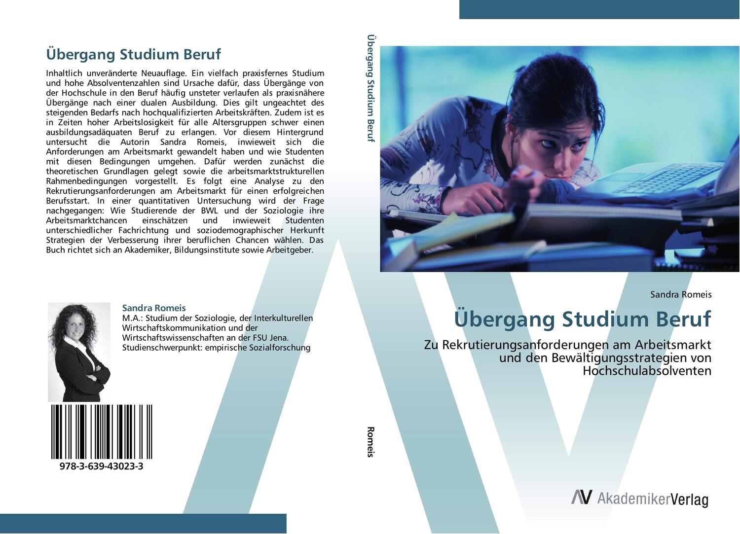 Cover: 9783639430233 | Übergang Studium Beruf | Sandra Romeis | Taschenbuch | Paperback