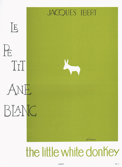 Cover: 9790046248733 | Histoires no.2 Le petit ane blanc pour piano | Jacques Ibert | Buch
