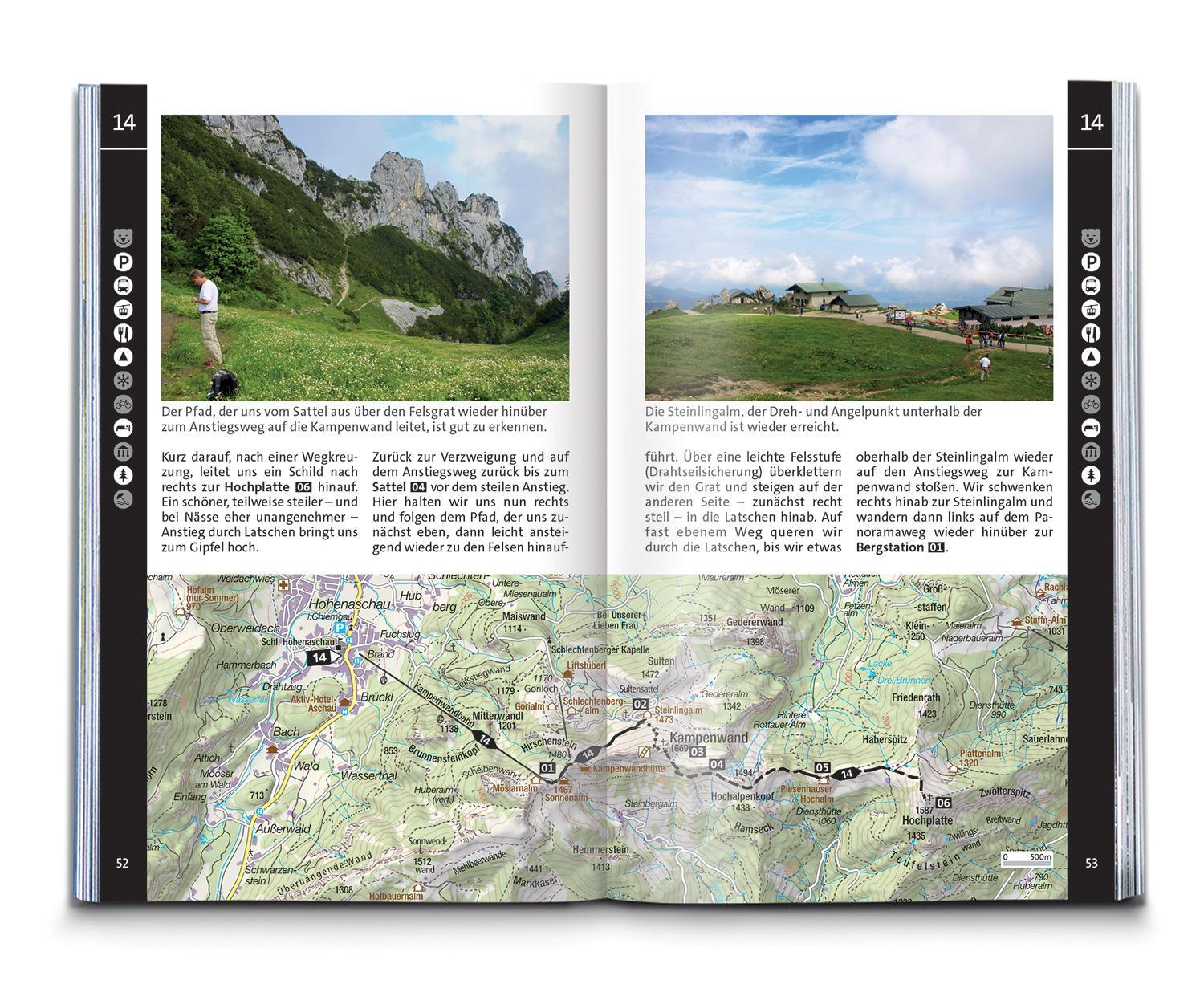 Bild: 9783991218142 | KOMPASS Wanderführer Chiemgauer Alpen, 65 Touren | Walter Theil | Buch