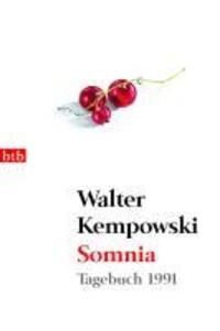 Cover: 9783442740130 | Somnia | Tagebuch 1991, Tagebücher 4 | Walter Kempowski | Taschenbuch