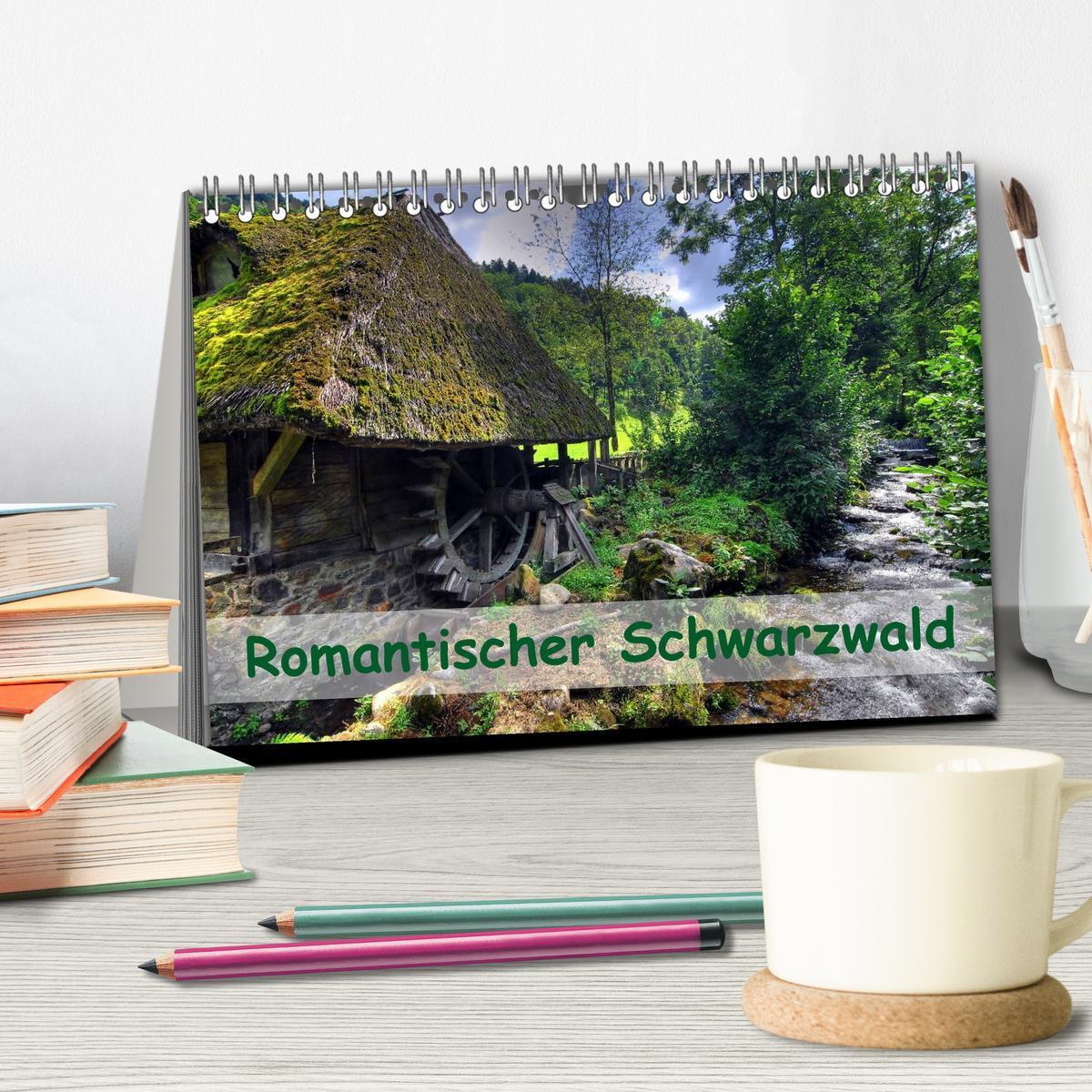 Bild: 9783435674930 | Romantischer Schwarzwald (Tischkalender 2025 DIN A5 quer), CALVENDO...