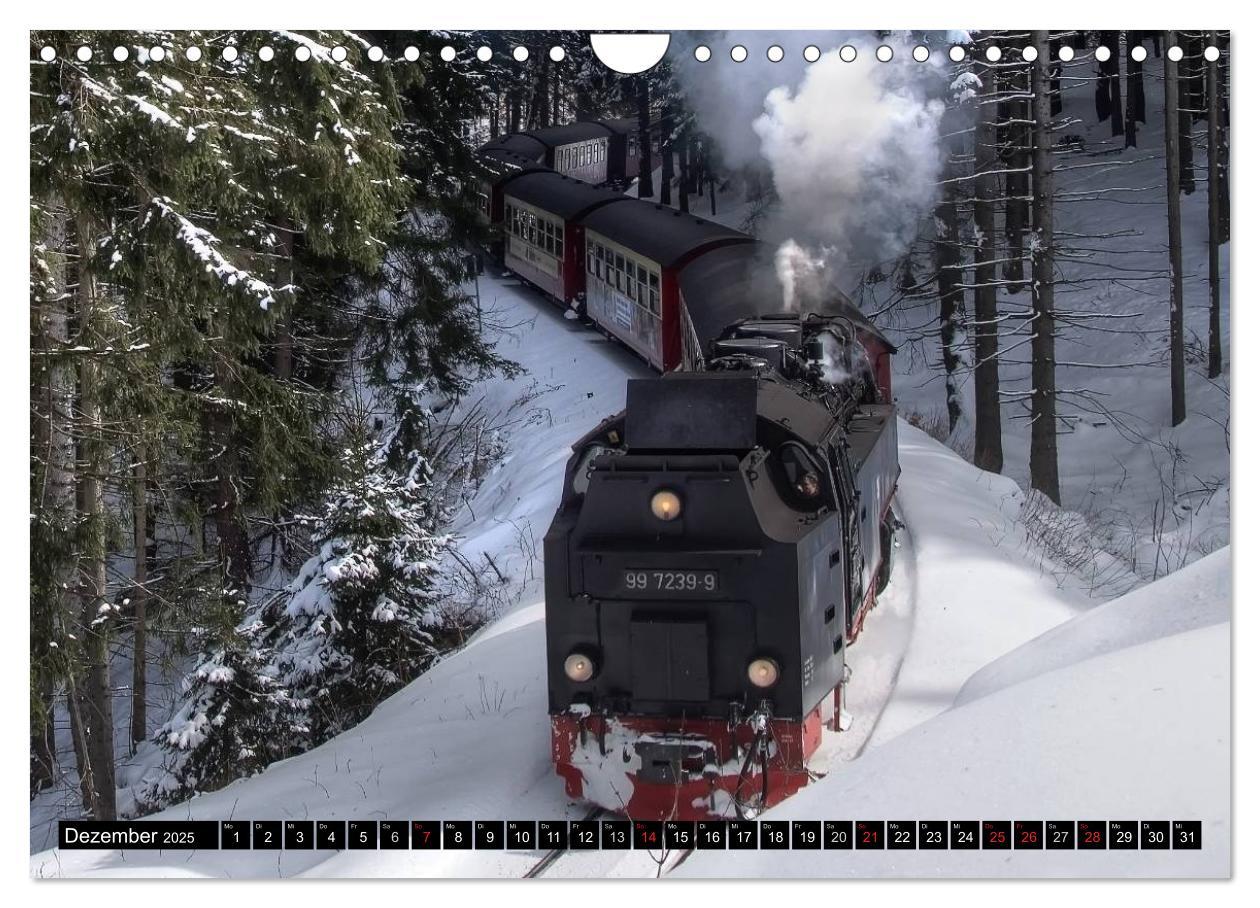 Bild: 9783435687527 | Schmalspurbahnen in Sachsen Anhalt (Wandkalender 2025 DIN A4 quer),...