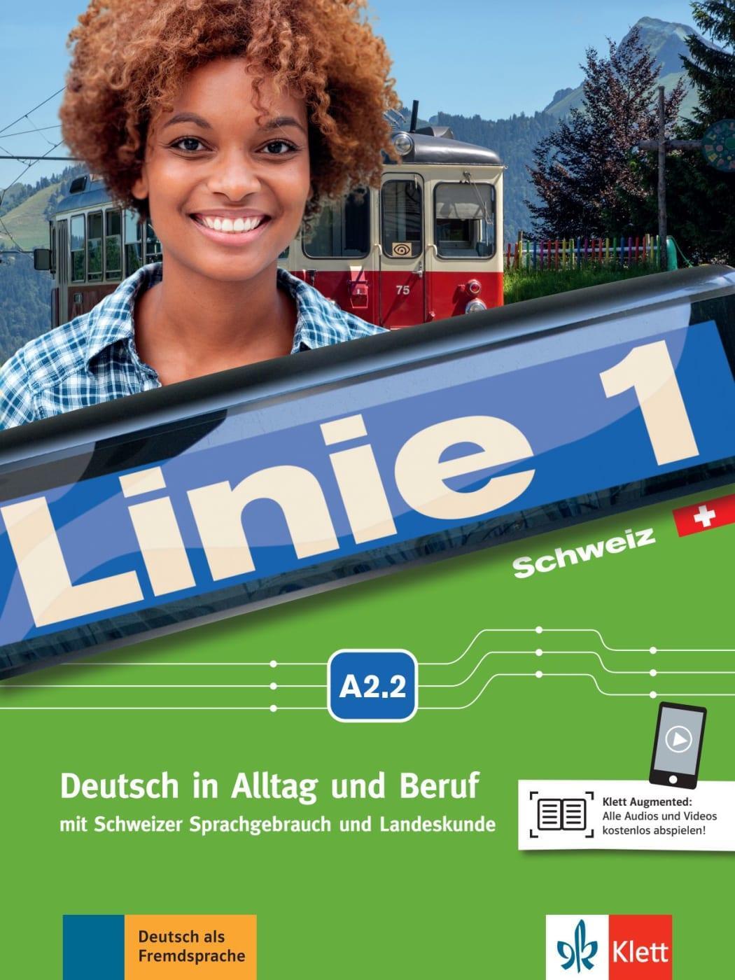 Cover: 9783126071055 | Linie 1 Schweiz A2.2. Kurs- und Übungsbuch mit DVD-ROM | Taschenbuch