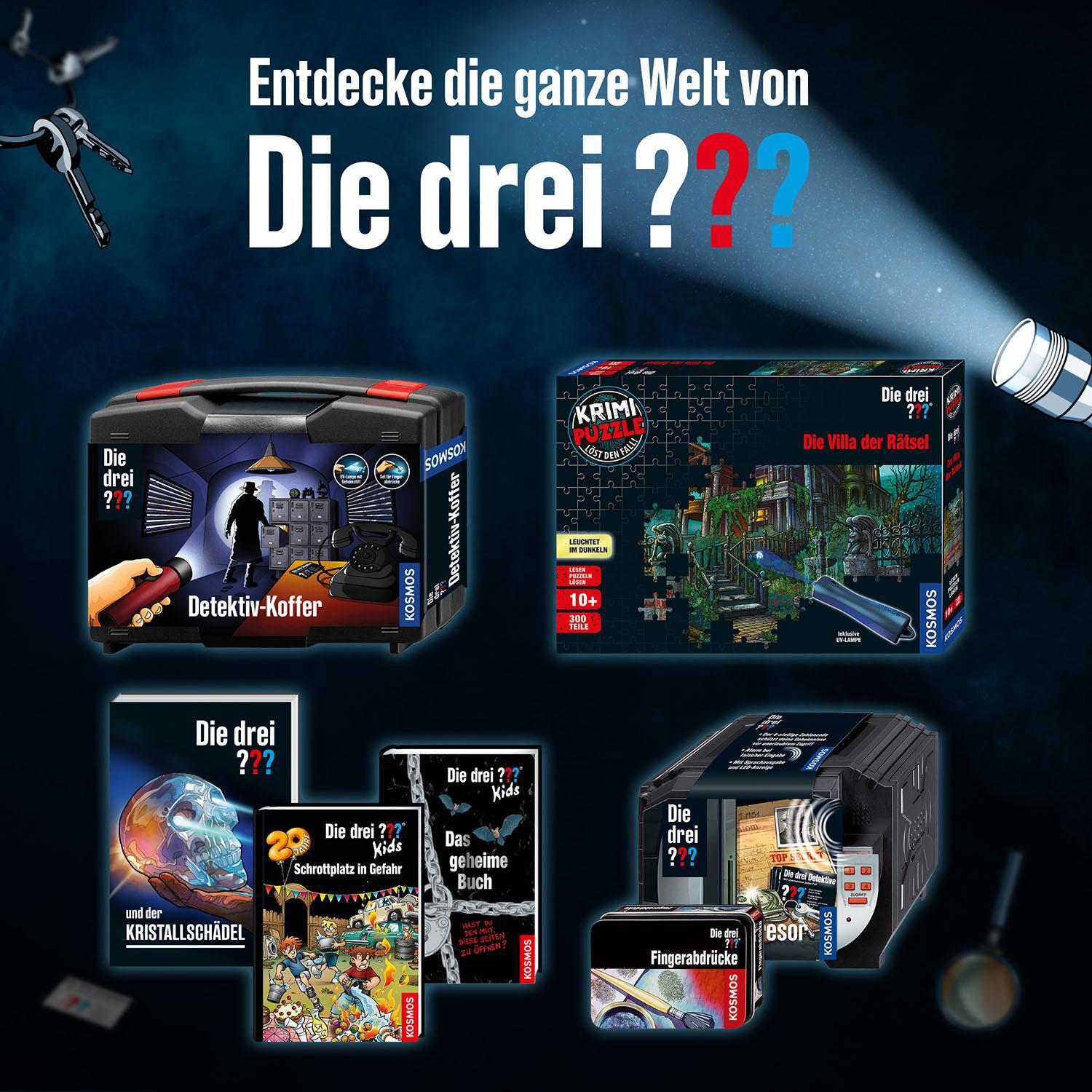 Bild: 4002051632298 | Die drei ??? - Detektiv-Uhr | Detektiv-Set | Spiel | Die drei ???