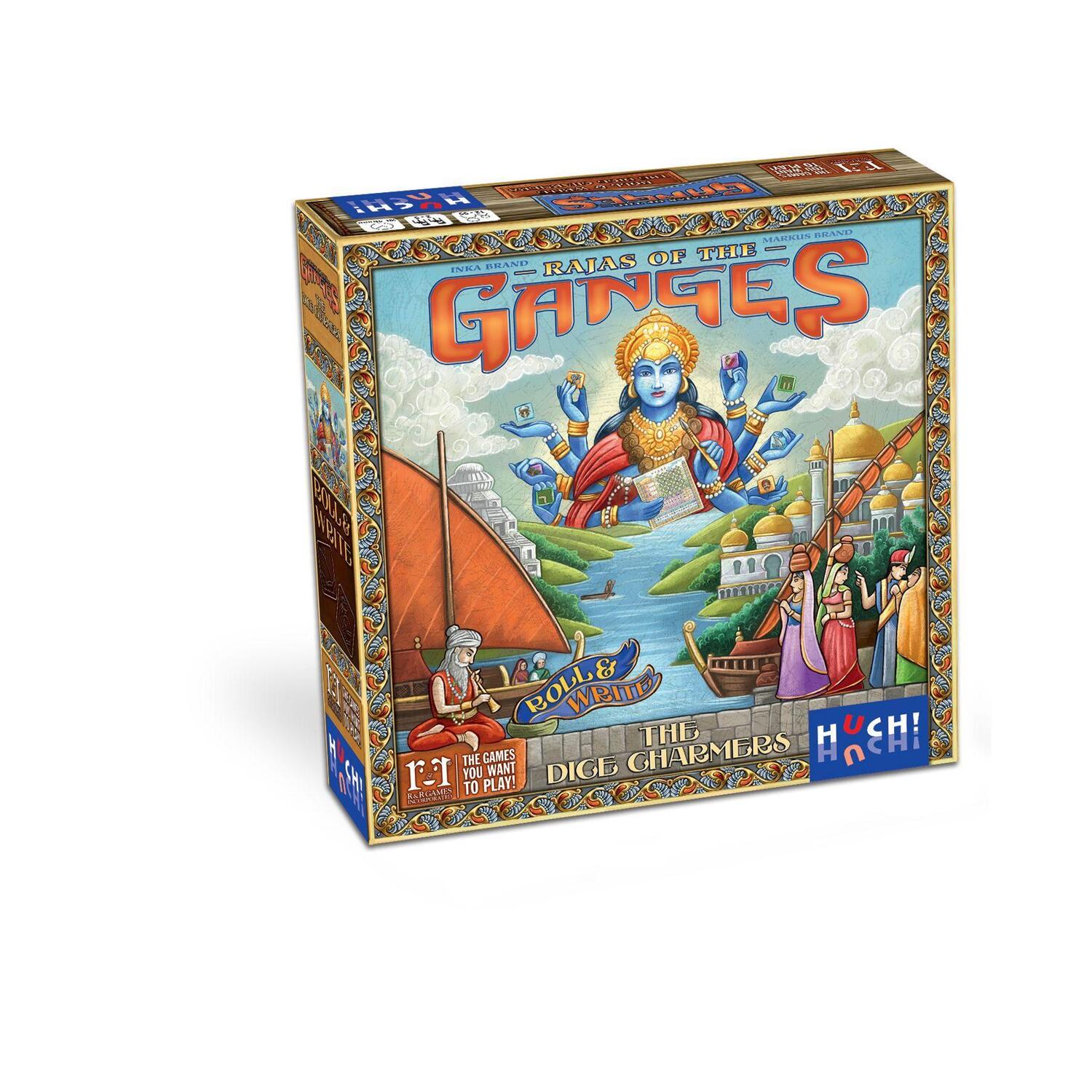 Cover: 4260071881373 | Rajas of the Ganges - Dice Charmers | Inka Brand (u. a.) | Spiel