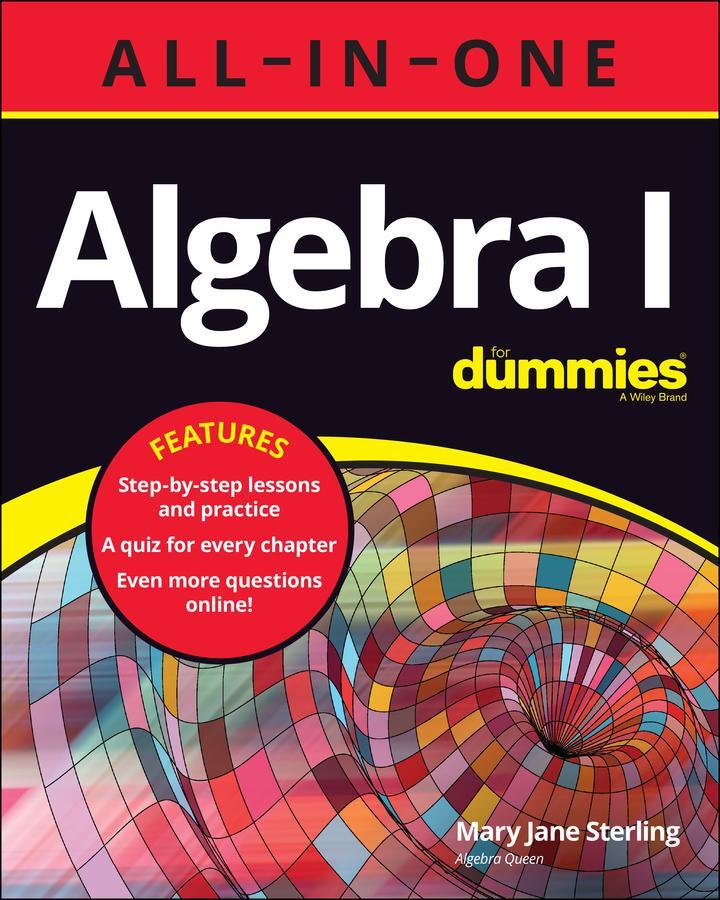 Cover: 9781119843047 | Algebra I All-In-One for Dummies | Mary Jane Sterling | Taschenbuch
