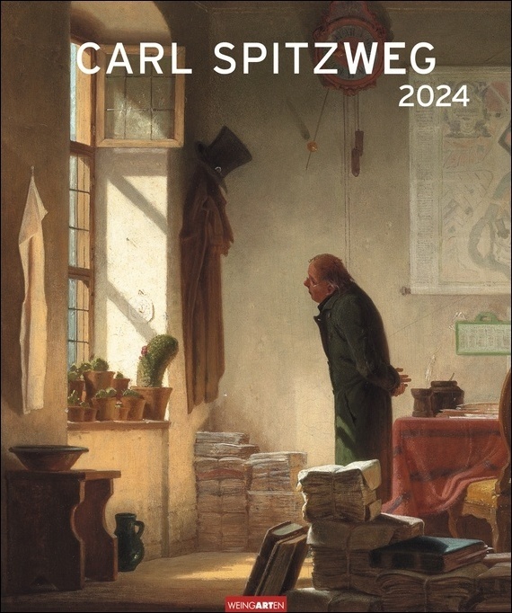 Cover: 9783840085017 | Carl Spitzweg Edition Kalender 2024. Kunstvoller Wandkalender mit...