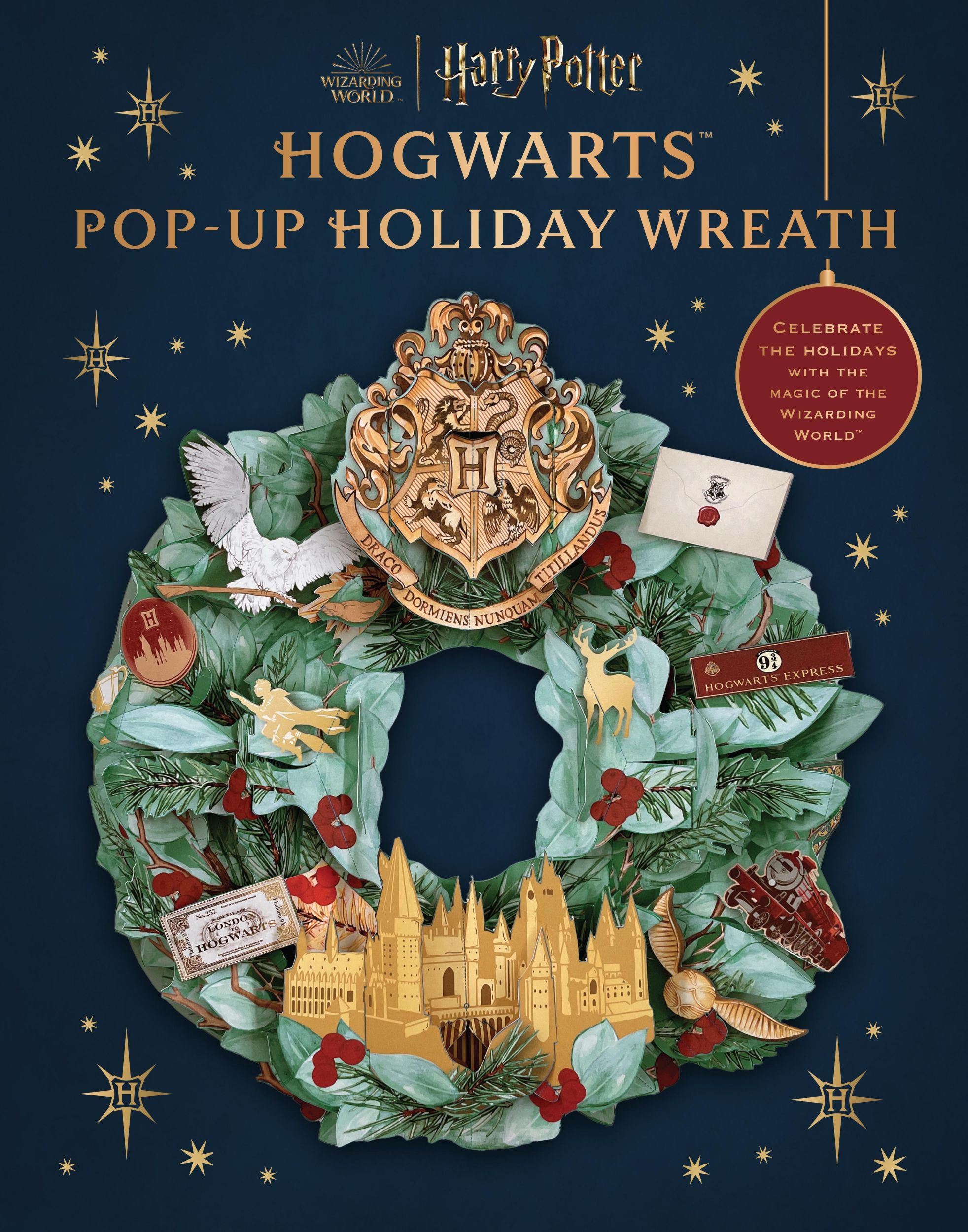 Cover: 9798886630640 | Harry Potter: Hogwarts Pop-Up Holiday Wreath | Insight Editions | Buch