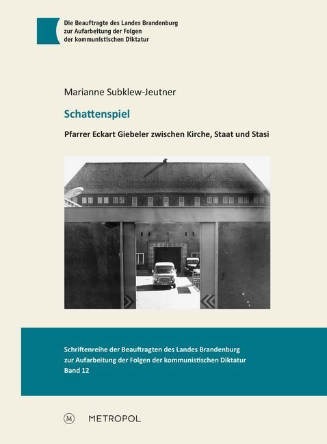 Cover: 9783863314989 | Schattenspiel | Marianne Subklew-Jeutner | Buch | 2019 | Metropol