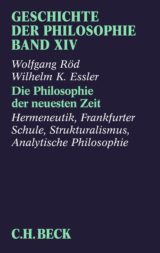 Cover: 9783406587566 | Geschichte der Philosophie Bd. 14: Die Philosophie der neuesten...