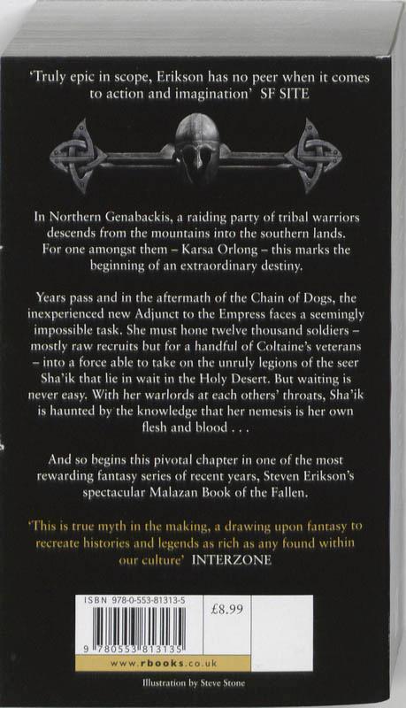 Rückseite: 9780553813135 | House of Chains | Malazan Book of the Fallen 4 | Steven Erikson | Buch