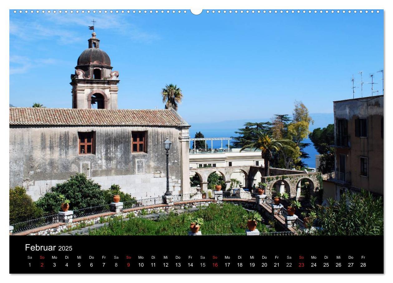 Bild: 9783435827961 | Sizilien (Wandkalender 2025 DIN A2 quer), CALVENDO Monatskalender