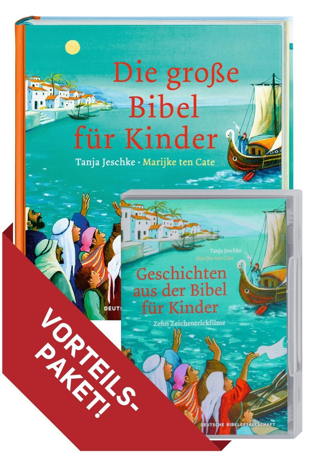Cover: 9783438040695 | Die große Bibel für Kinder + Geschichten aus der Bibel für Kinder