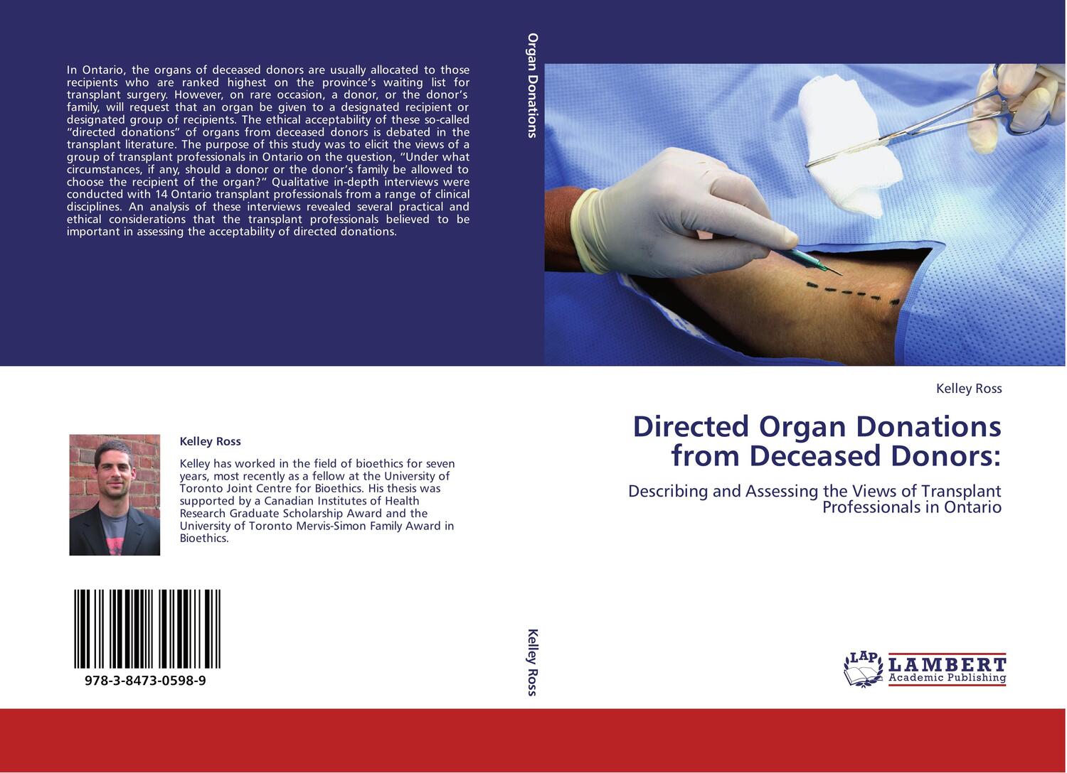 Cover: 9783847305989 | Directed Organ Donations from Deceased Donors: | Kelley Ross | Buch
