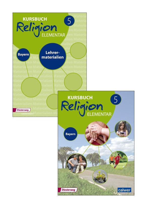 Cover: 9783766844484 | Kombi-Paket: Kursbuch Religion Elementar 5 - Ausgabe für Bayern | Buch
